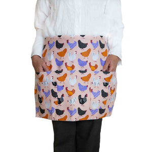 BRIGHT HENS - Chickens Gardeners / Waist Apron