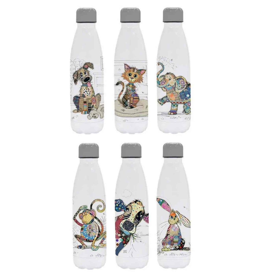 Bug Art Kooks 600ml Stainless Steel Water Bottles 6 Designs Available