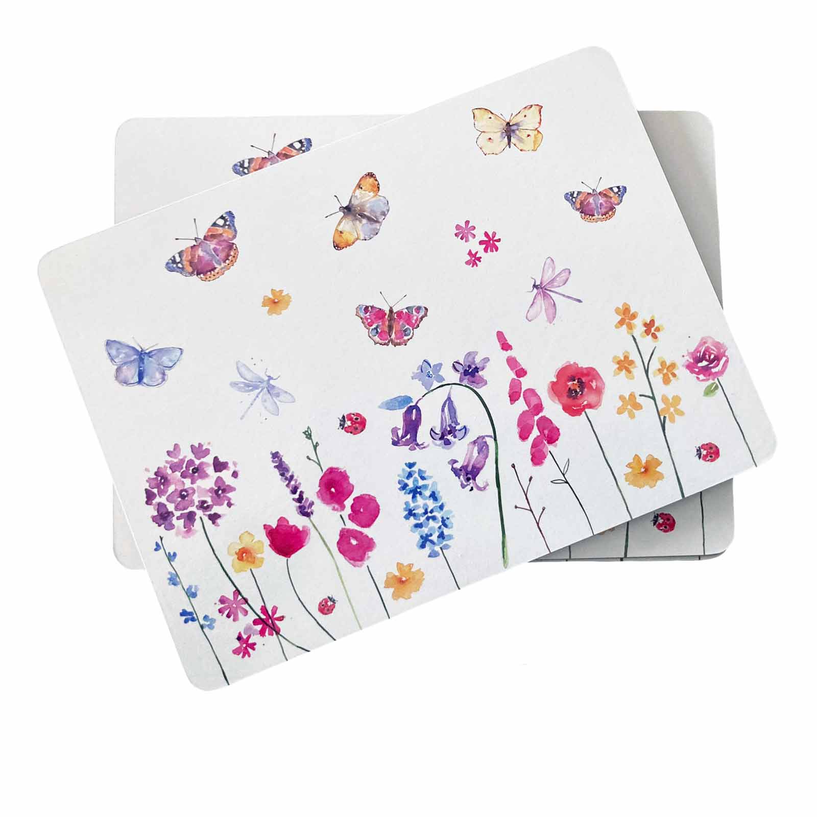 Butterfly Garden Placemats Set of 4