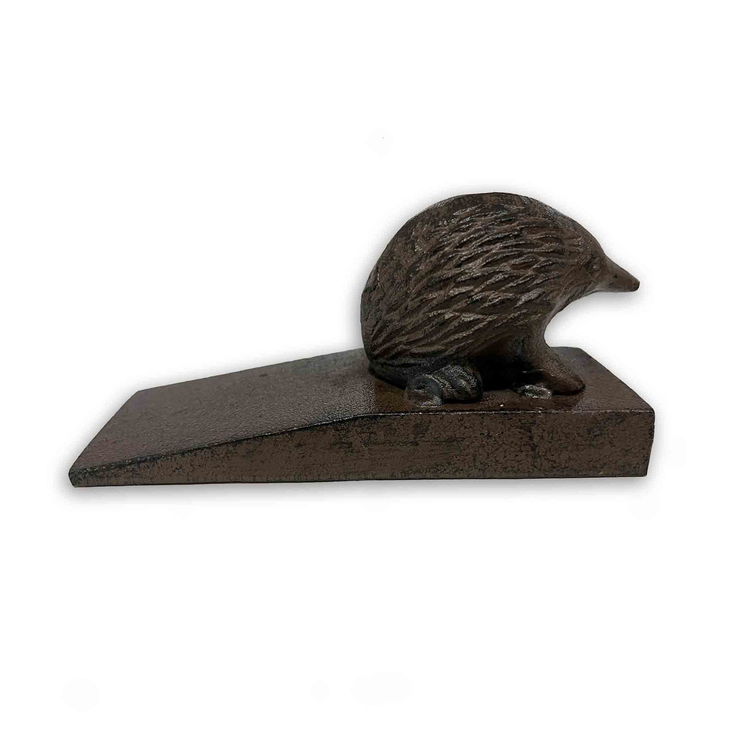 Australian Echidna heavy duty cast iron metal wedge door stop