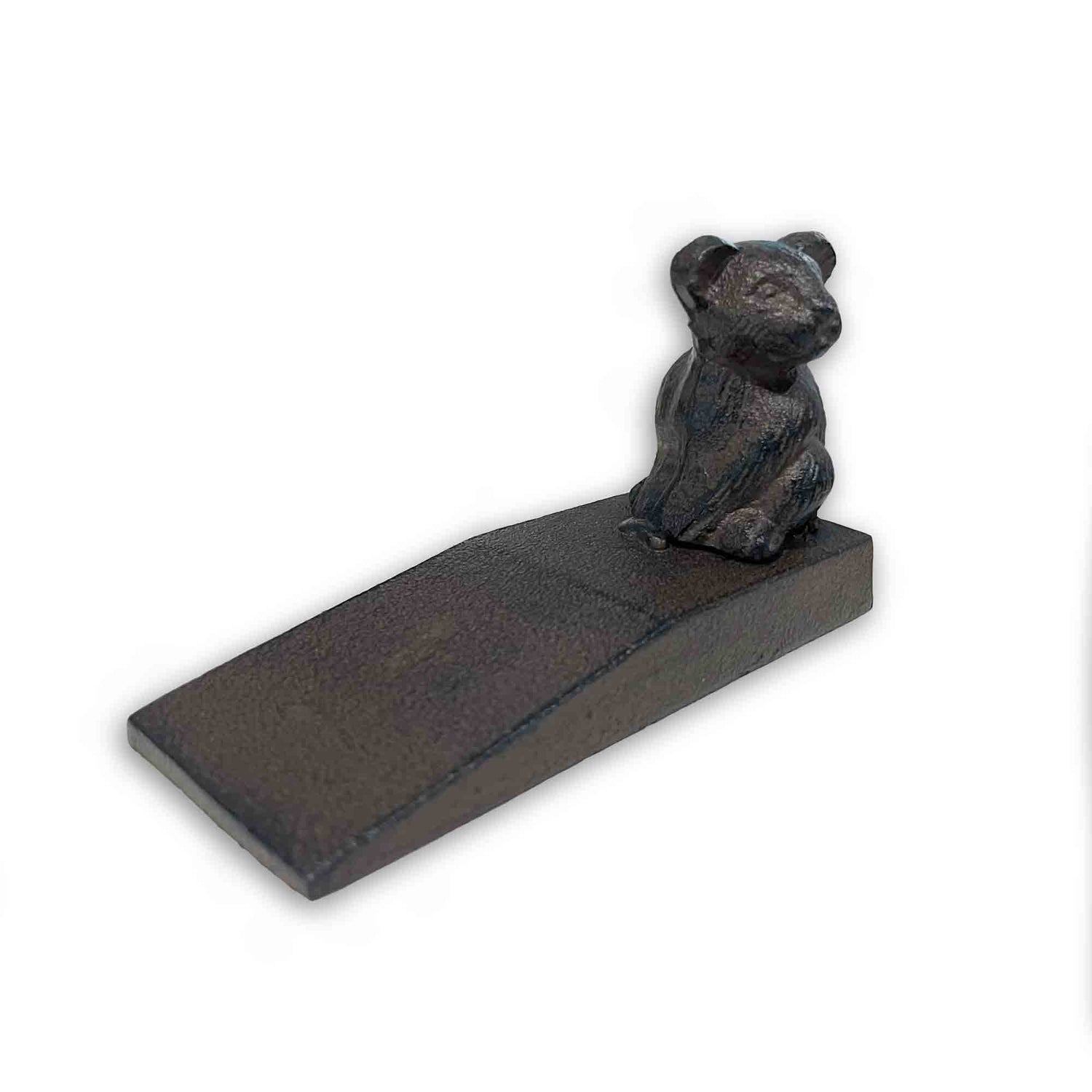Australian Koala Metal Cast Iron Door Stop Wedge