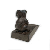 Australian Koala Metal Cast Iron Door Stop Wedge