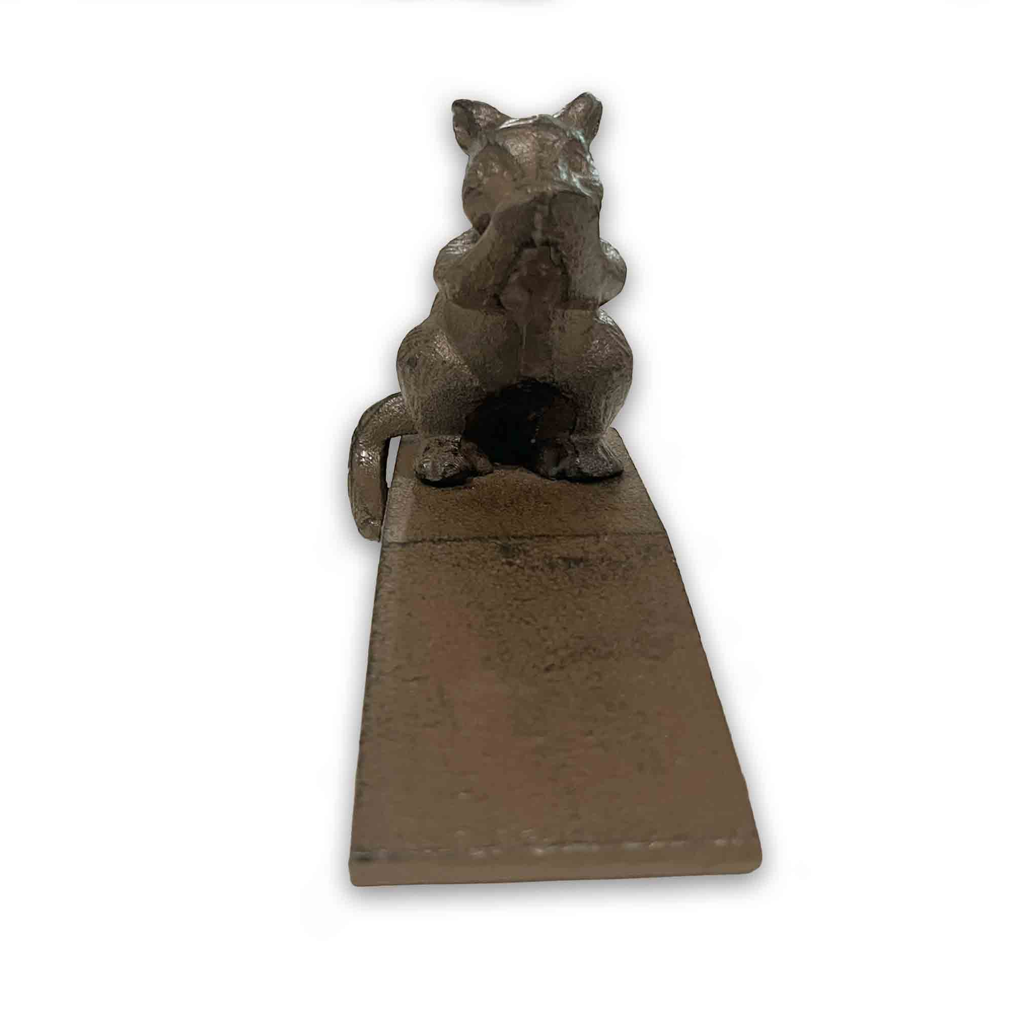 Australian Possum Metal Cast Iron Door Stop Wedge