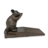 Australian Possum Metal Cast Iron Door Stop Wedge