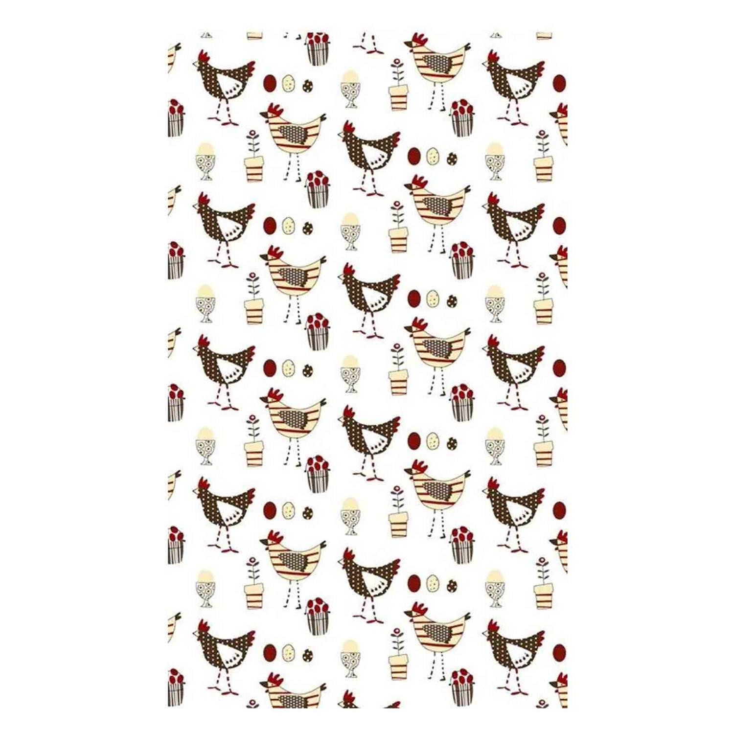 Chickens 100% Cotton Tea Towel