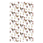 Chickens 100% Cotton Tea Towel