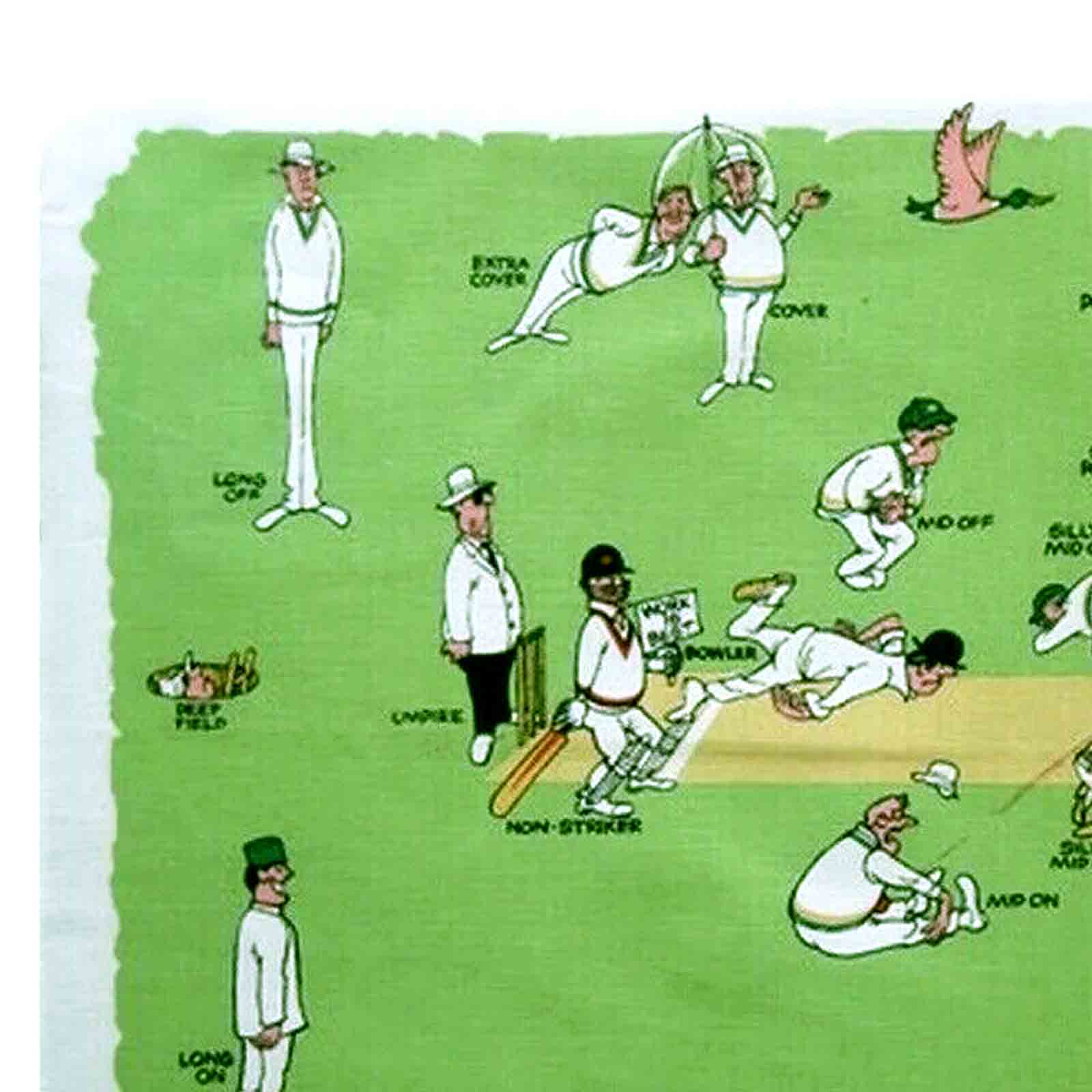 Cricket 100% Cotton Tea Towel