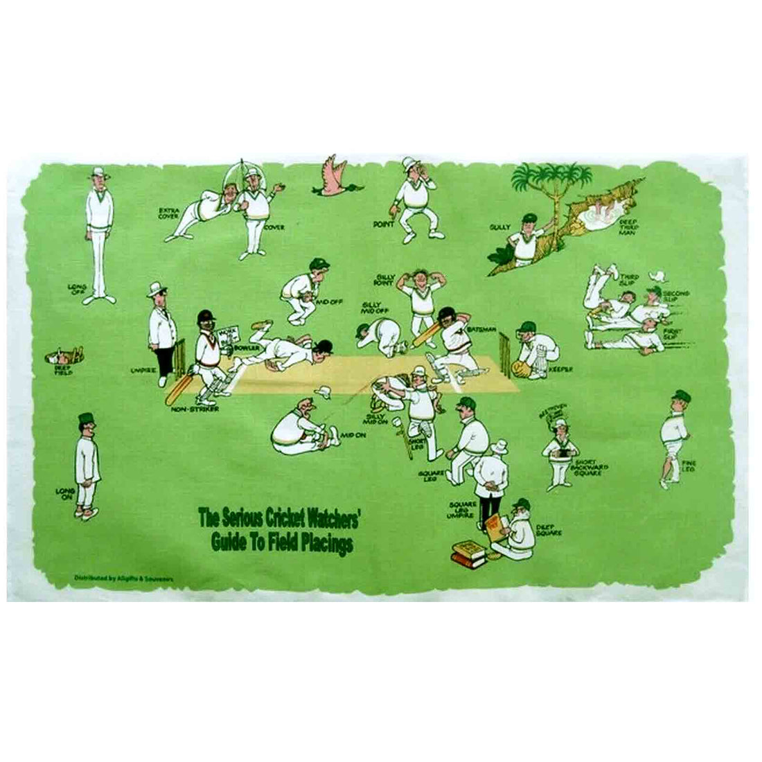 Cricket 100% Cotton Tea Towel