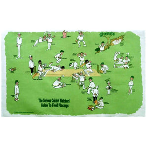 CRICKET 100% Cotton Tea Towel