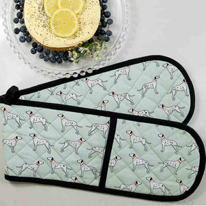 Dalmations Double Oven Glove