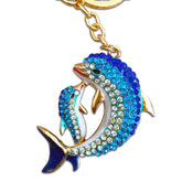 Dolphin - Australian Animal "Aussie Bling" Metal Keyring