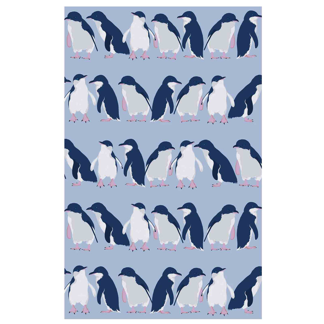 Fairy Penguin 100% Cotton Tea Towel