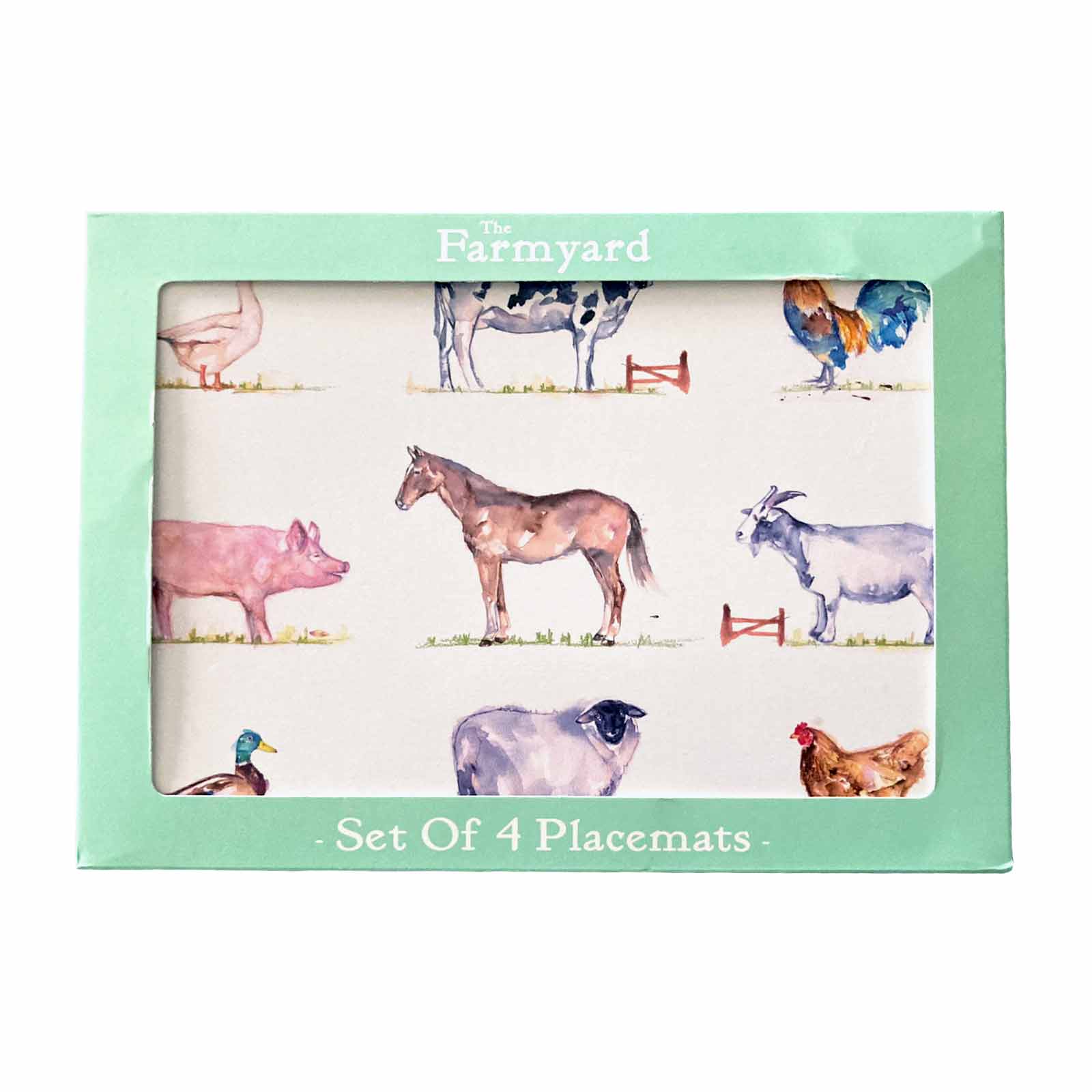 The Farmyard Placemats Set of 4