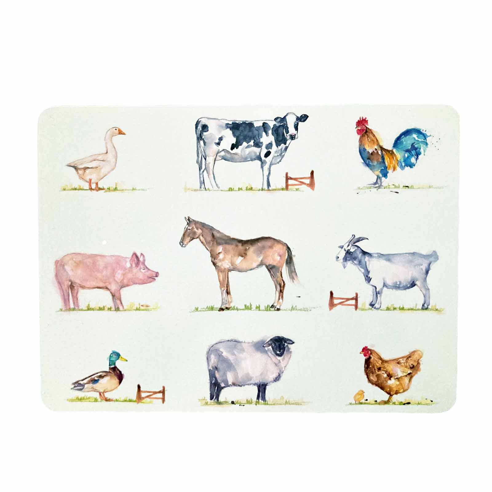 The Farmyard Placemats Set of 4