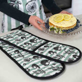 Fig & Pear 100% Cotton Double Oven Glove
