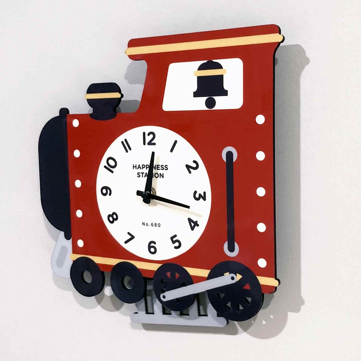 Fire Engine Pendulum Wall Clock