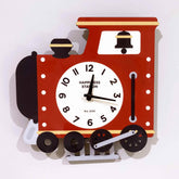 Fire Engine Pendulum Wall Clock