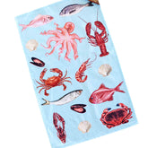 Fishermans Basket 100% Cotton Tea Towel