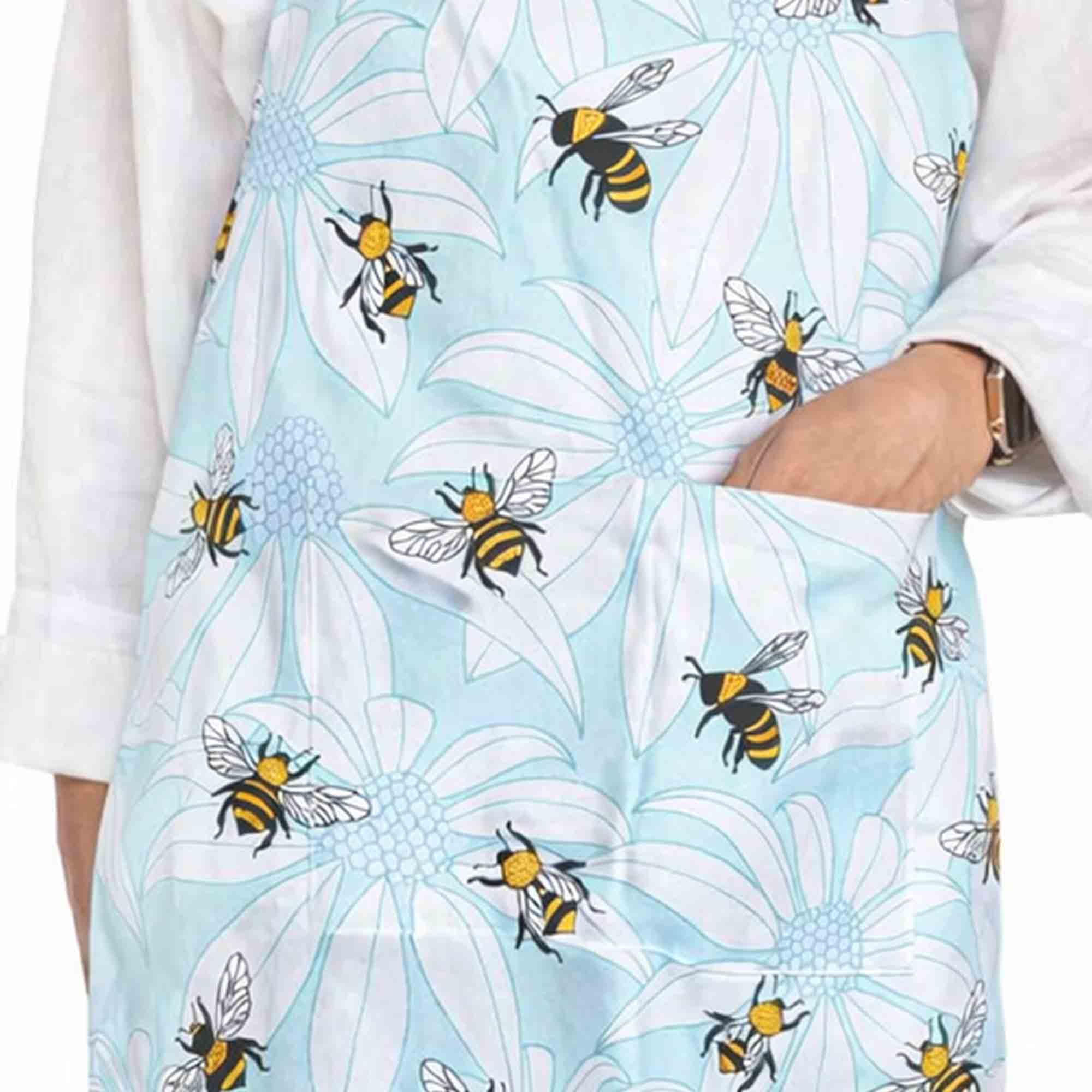 FLOWER BEES Heavy Drill Apron