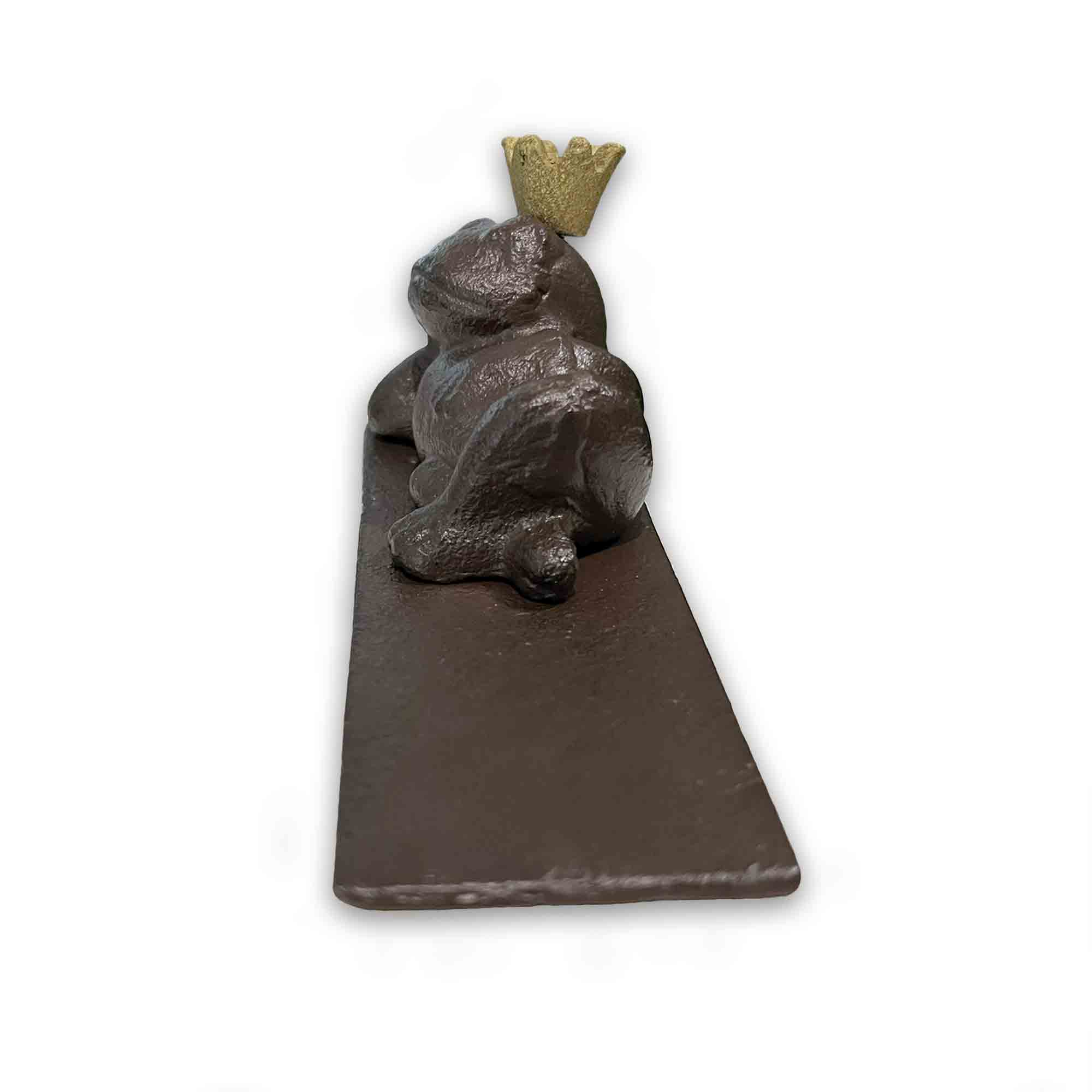 cast iron frog door wedge for home