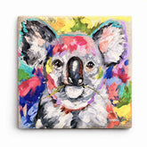 Amanda Brooks - Good Morning Koala - single stone coaster