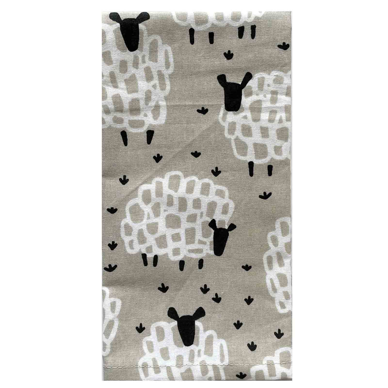 Grey Sheep 100% Cotton Cloth Napkins - Set of 4