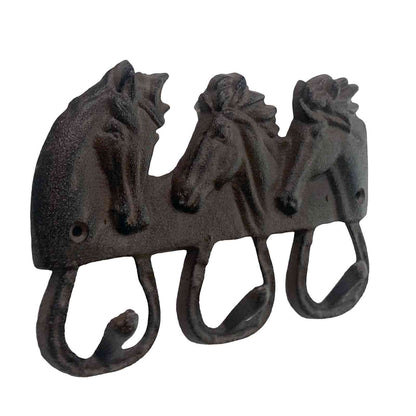 Metal Horses Cast Iron Wall Hook