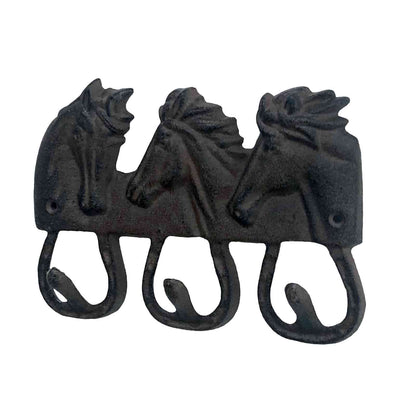 Metal Horses Cast Iron Wall Hook