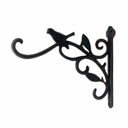 Iron Bird Wall Hook / Plant Bracket