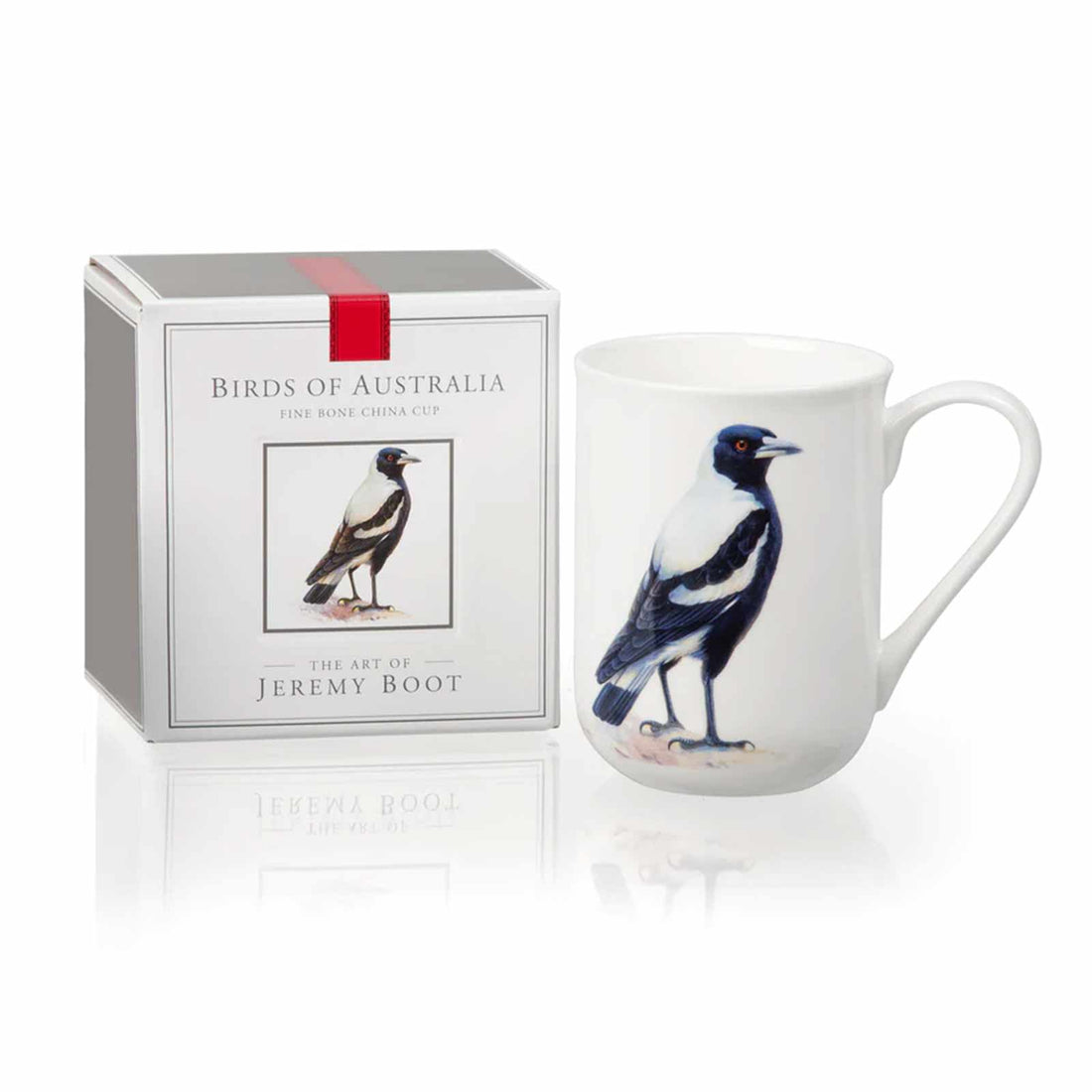 Jeremy Boot Magpie Birds of Australia Boxed Bone China Mug