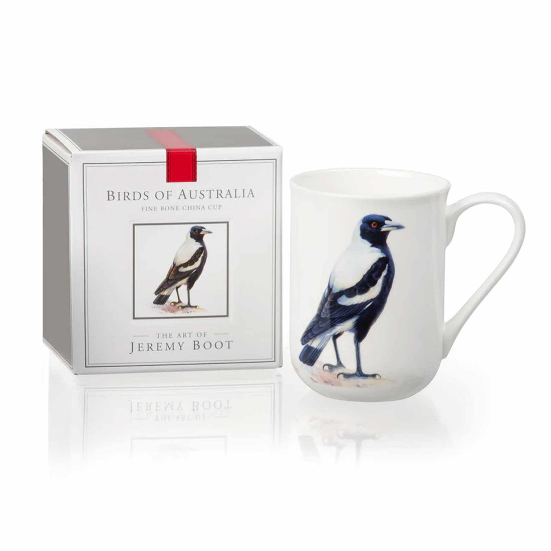 Jeremy Boot Magpie Birds of Australia Boxed Bone China Mug