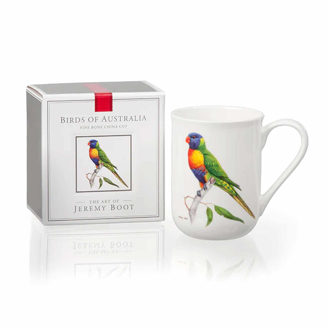 Jeremy Boot Rainbow Lorikeet Birds of Australia Boxed Bone China Mug