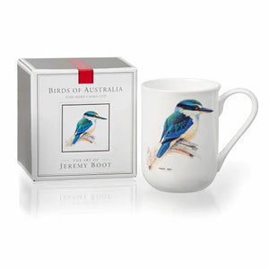 Jeremy Boot - Sacred Kingfisher - Birds of Australia Boxed Mug