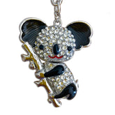Koala - Australian Animal "Aussie Bling" Metal Keyring