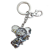 Koala (back) - Australian Animal "Aussie Bling" Metal Keyring