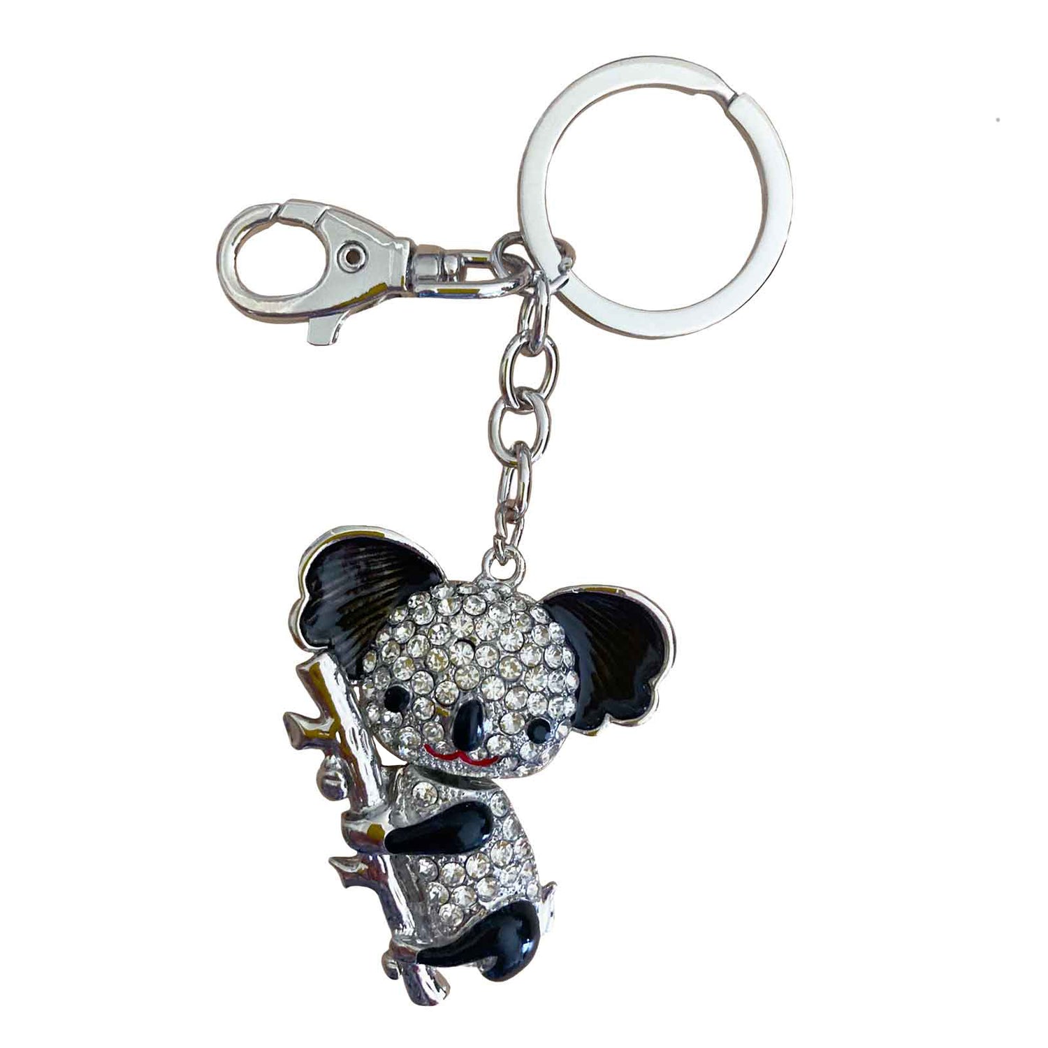 Koala - Australian Animal &quot;Aussie Bling&quot; Metal Keyring