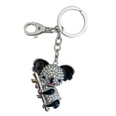 Koala - Australian Animal "Aussie Bling" Metal Keyring