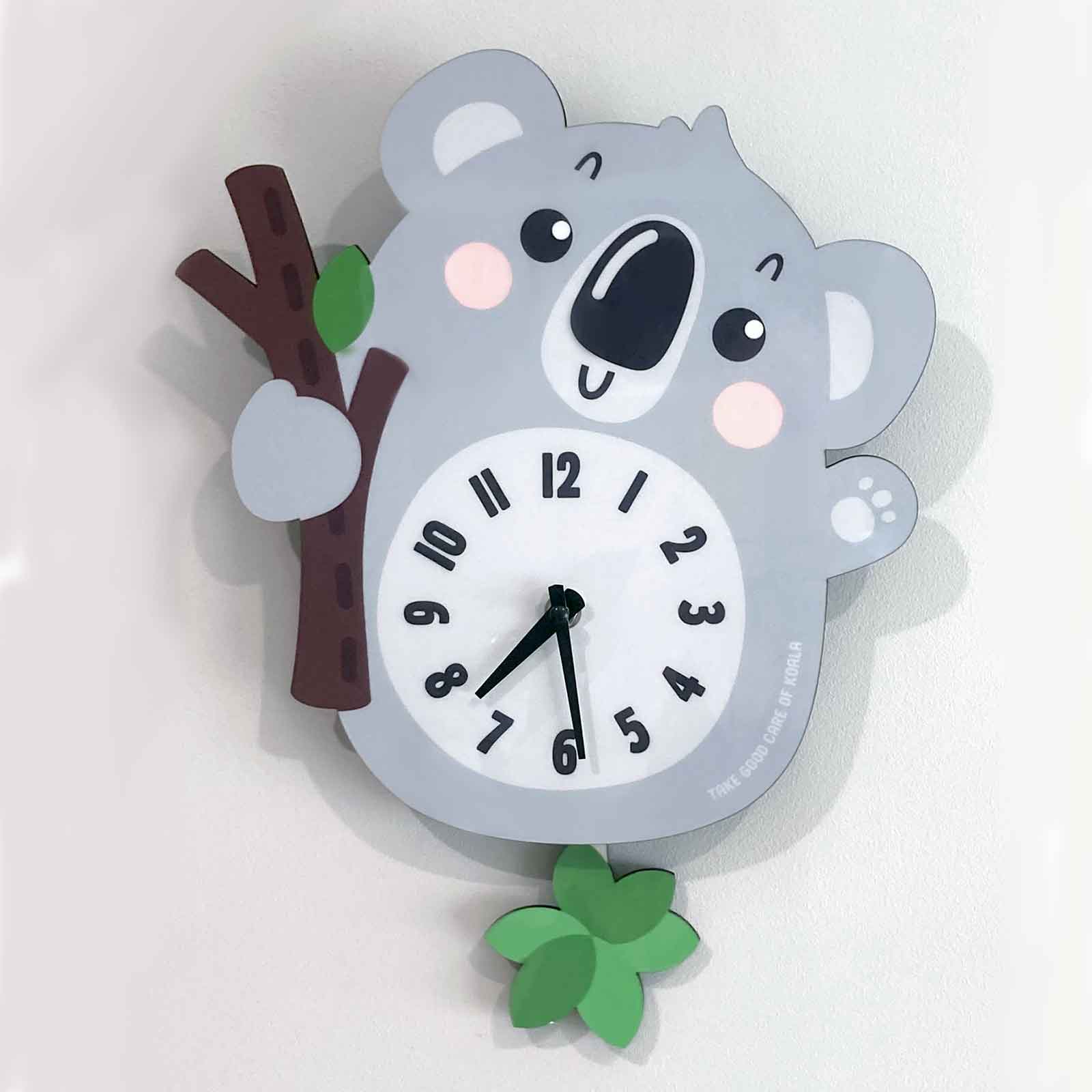 Koala Pendulum Wall Clock