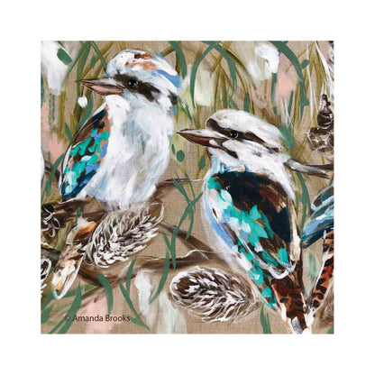 Kookaburra &amp; Banksia Placemats / Coasters