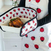 Ladybird 100% Cotton Double Oven Glove