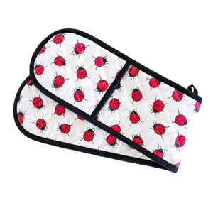 Ladybird Double Oven Glove