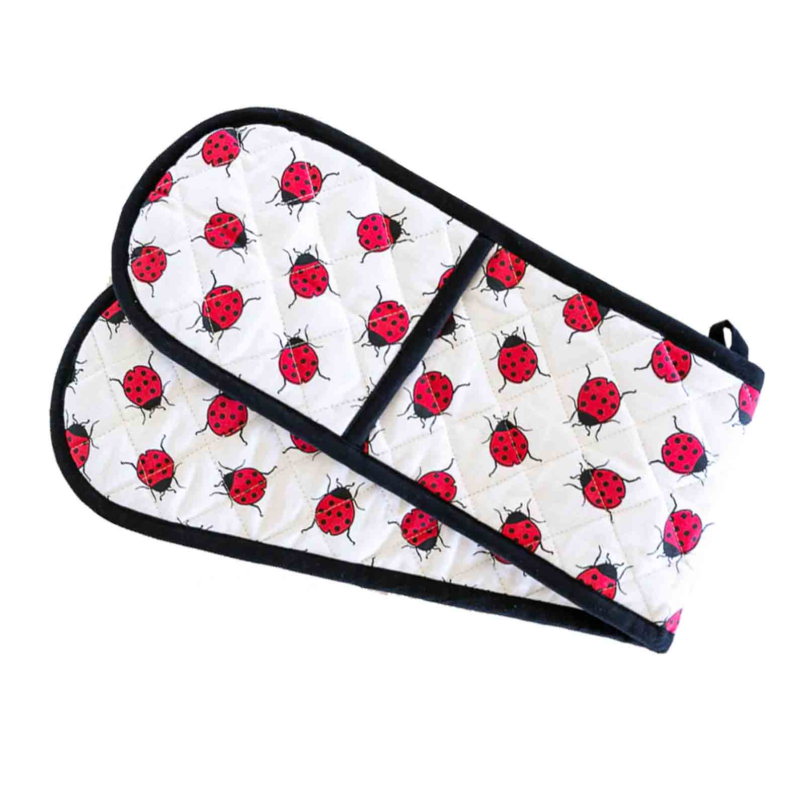 Ladybird 100% Cotton Double Oven Glove