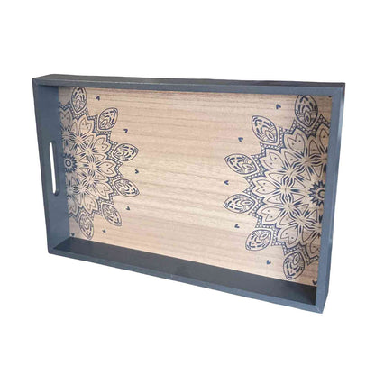 Mandala Home Wooden Serving Tray