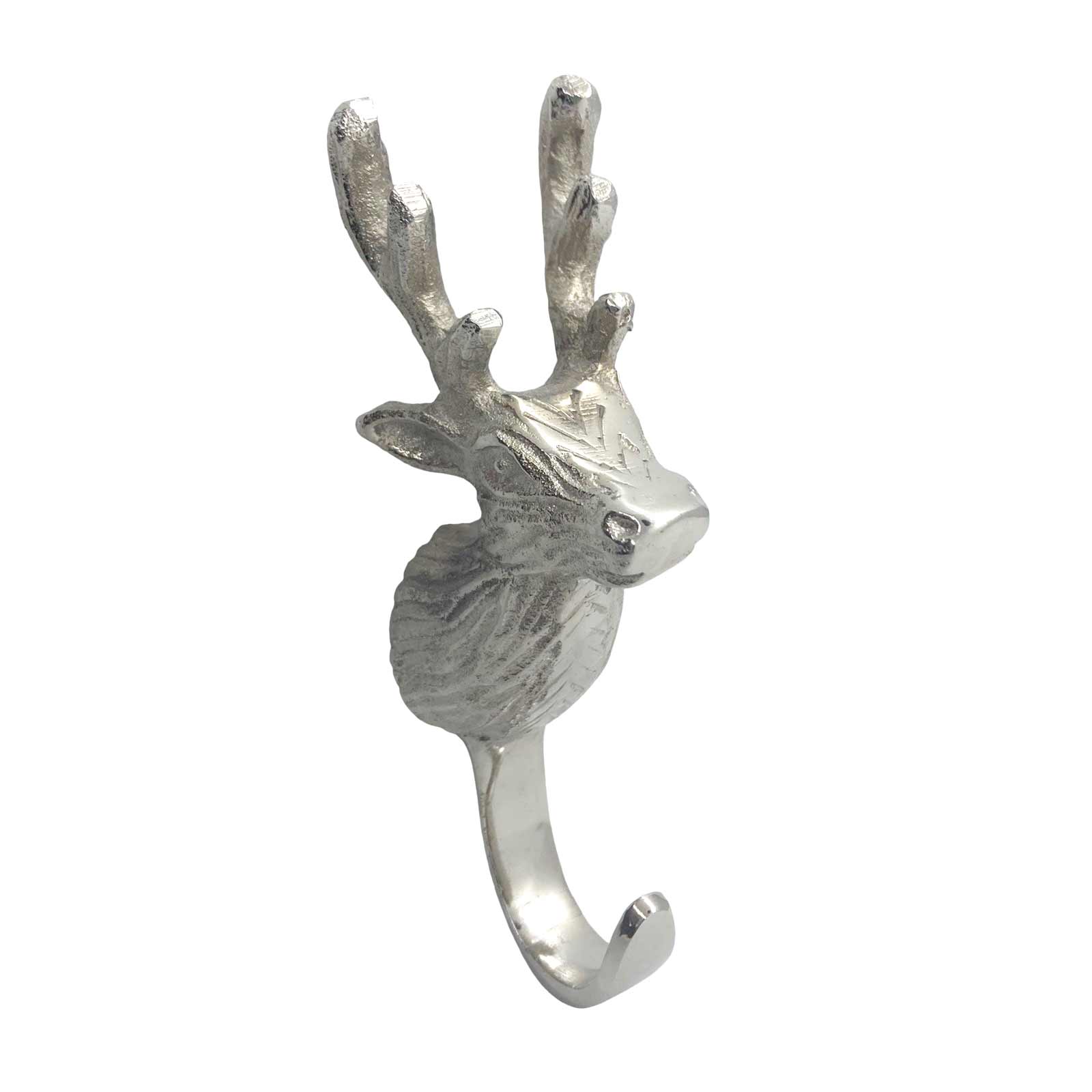 Metal Deer Head Wall Hook