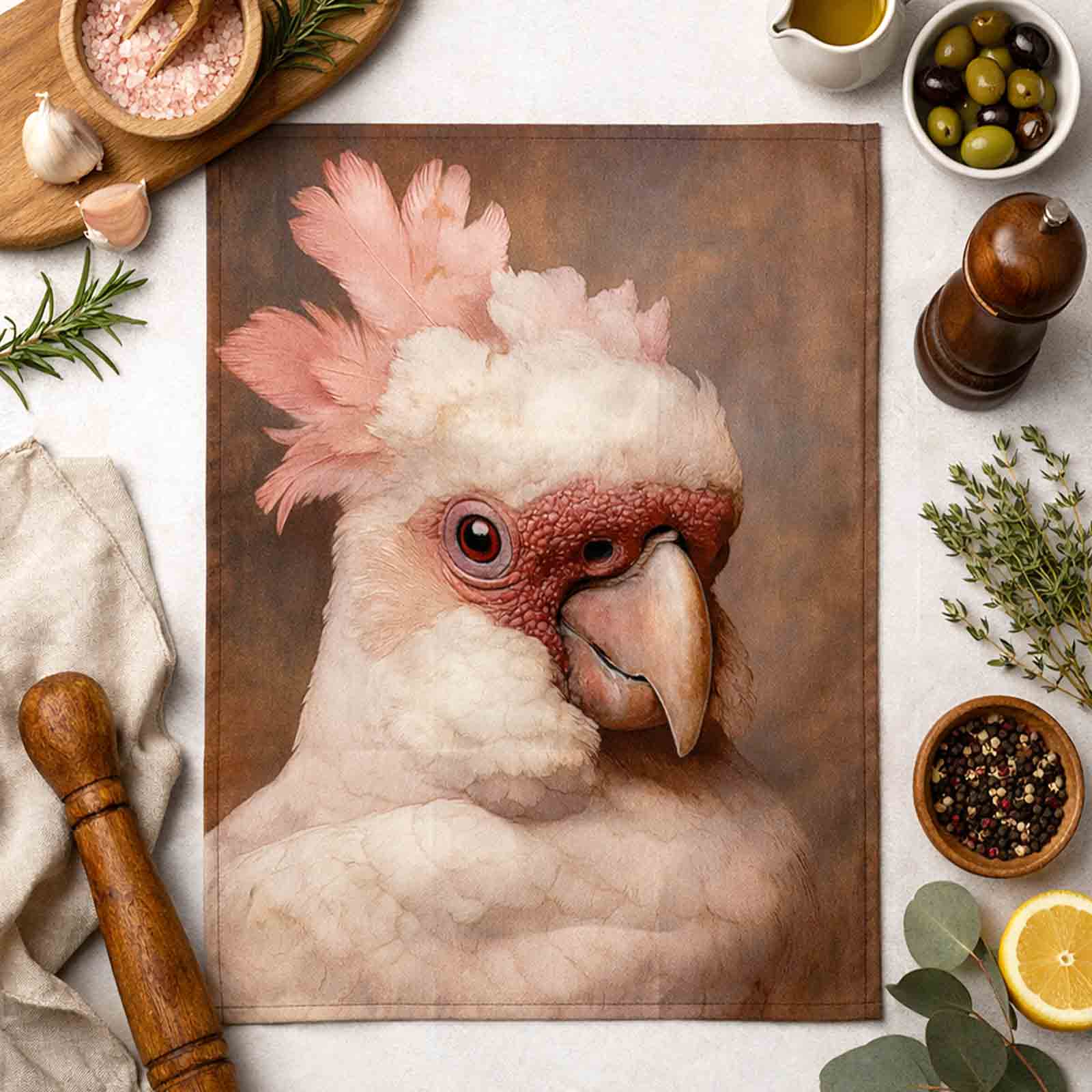 Mint By Michelle Major Mitchell Cotton Tea Towel