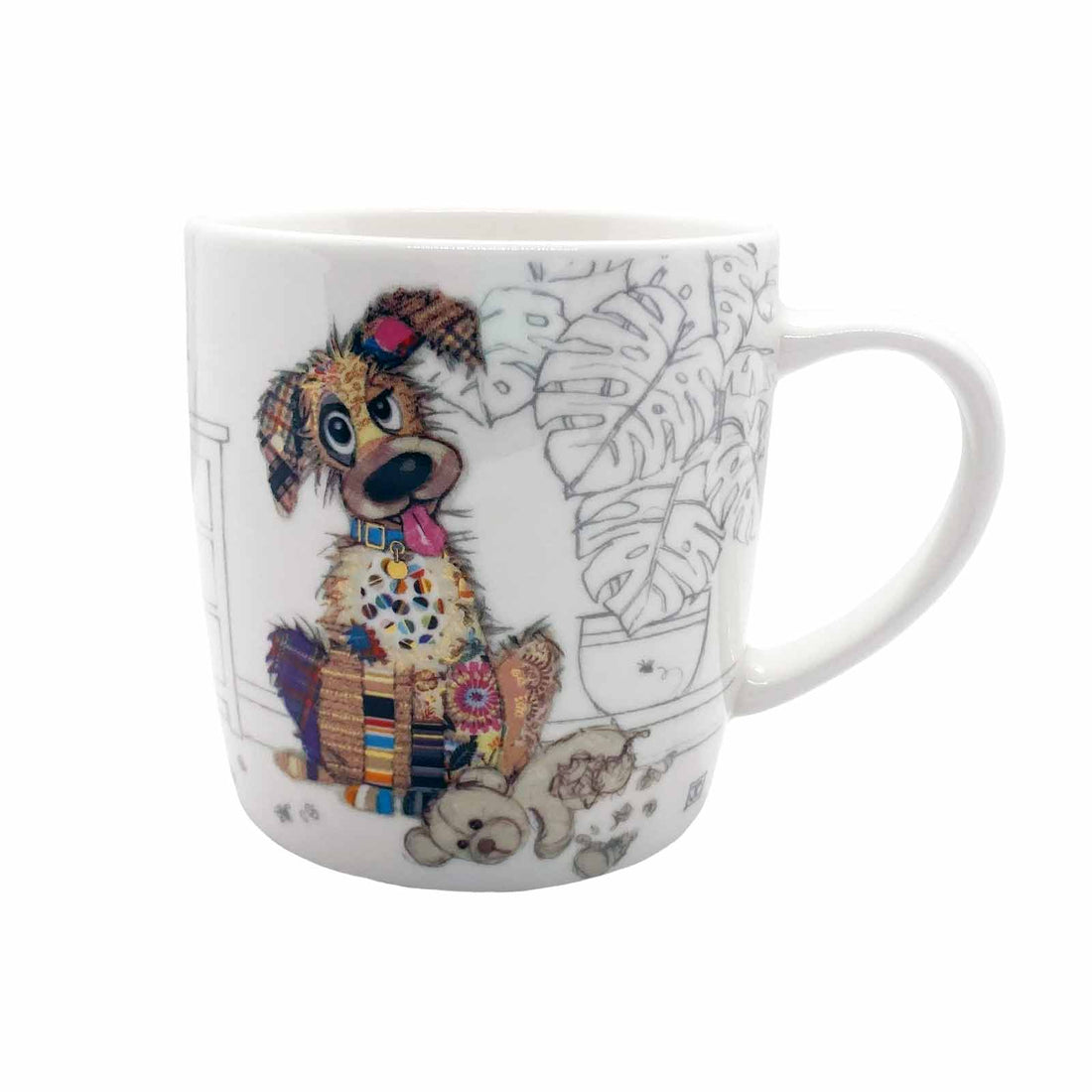 Murphy Mutt Bug Art Kooks Fine China Boxed Coffee Mug