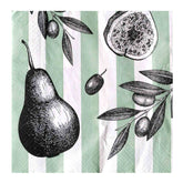 Paper Napkins Fig & Pears 3 Ply Servietts Pack of 20