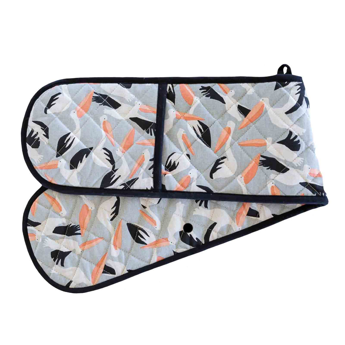 Pelicans 100% Cotton Double Oven Glove