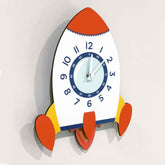 Rocket Ship Pendulum Wall Clock