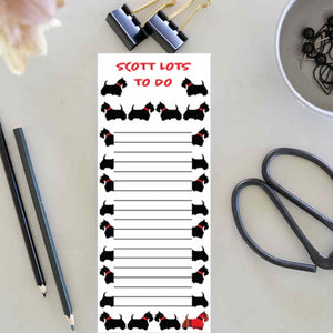 Scott Lots To Do Magnetic Note Pad Jotter